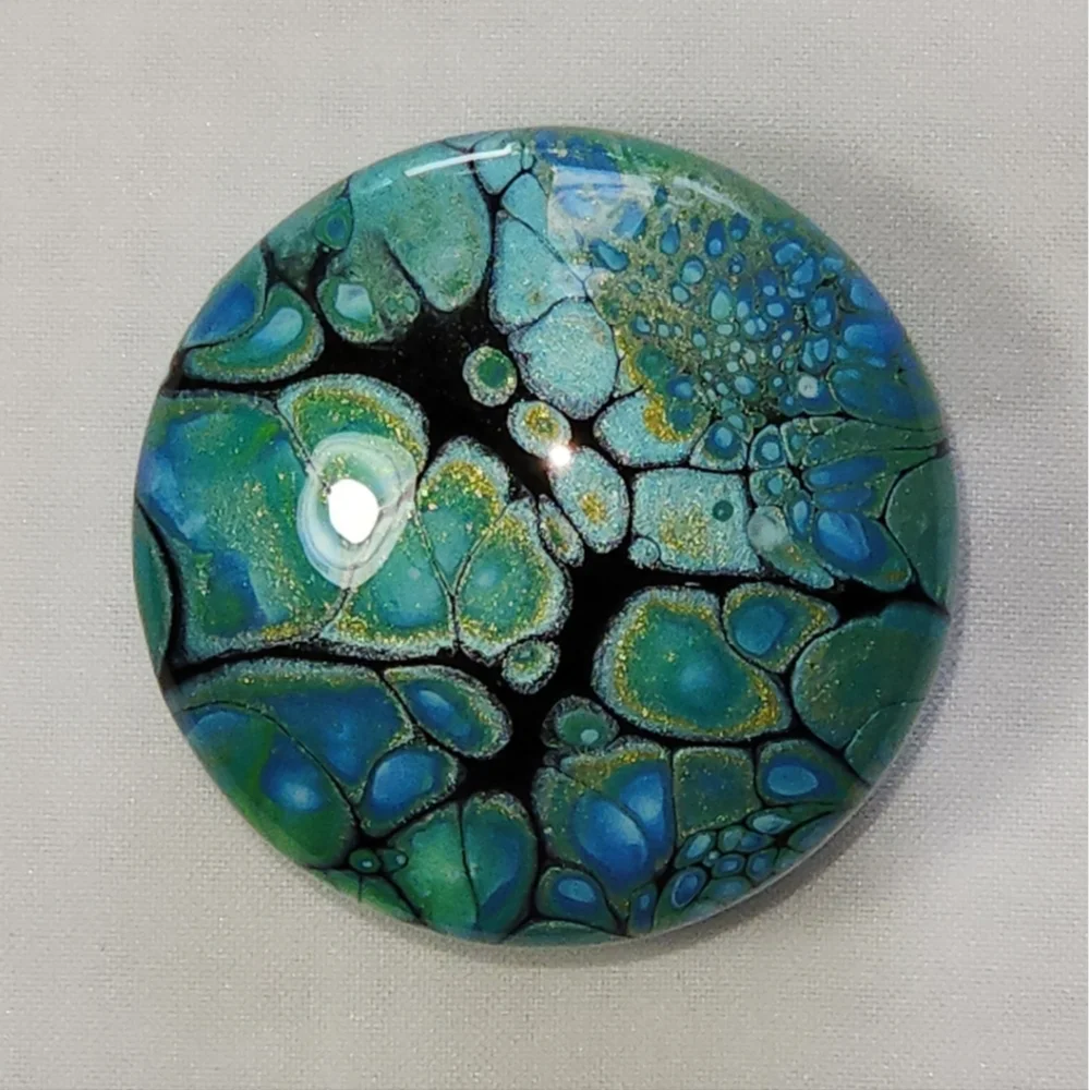 Hand Crafted Cabinet Door Knobs Decorative Acrylic Resin Kitchen Bathroom